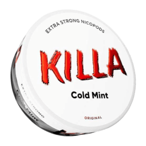 Killa Cold Mint (first row, most usen flavour)